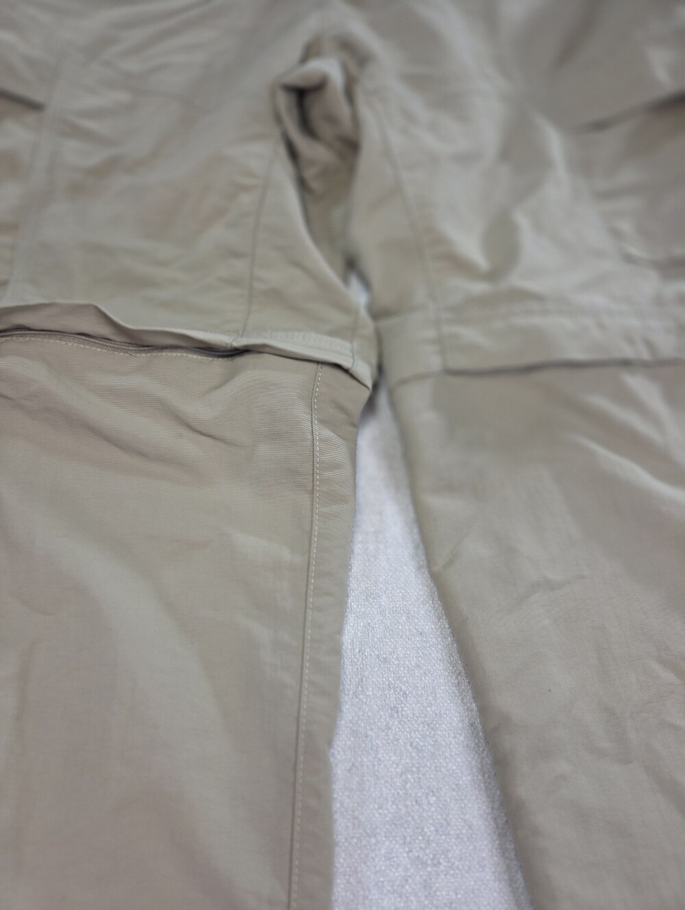 The North Face Khaki Convertible Cargo Pants Mens L - Picture 2 of 11